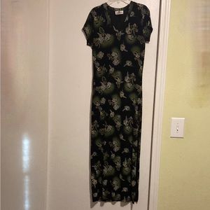 Floral Print Maxi Dress